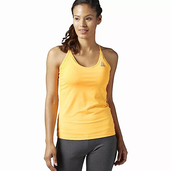 Reebok Workout Ready Tri Back Ärmelloses T-shirt XS Fire Spark günstig online kaufen