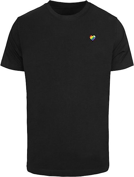 Mister Tee T-Shirt Glossy Heart Pride Tee günstig online kaufen