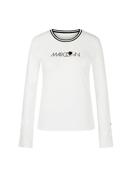 Marc Cain T-Shirt Longsleeve aus Baumwoll-Ripp günstig online kaufen