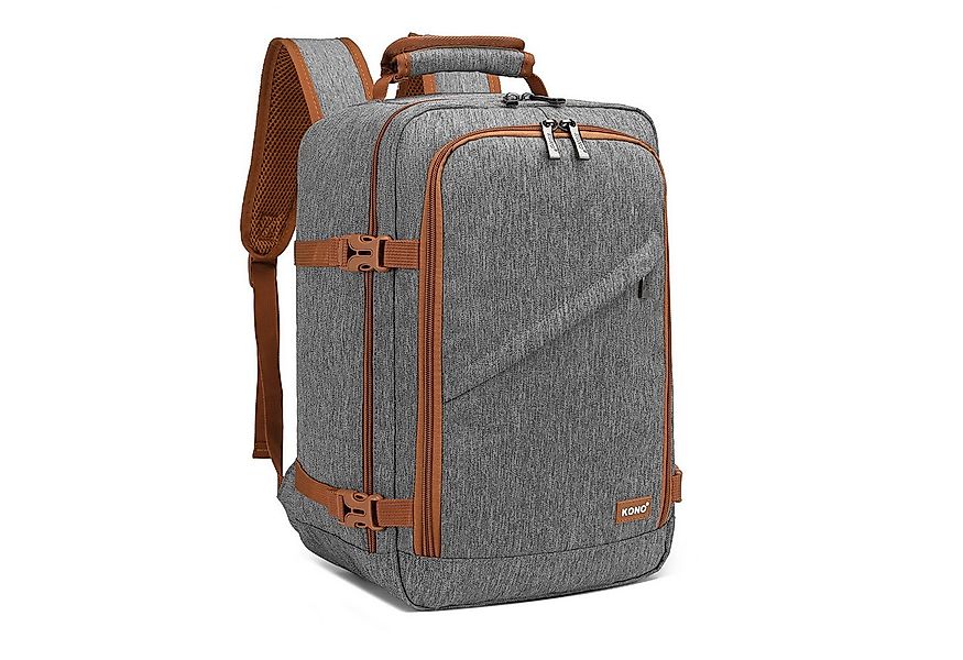 KONO Rucksack Handgepäck-Rucksack mit vielen Fächern Leichtgewicht günstig online kaufen
