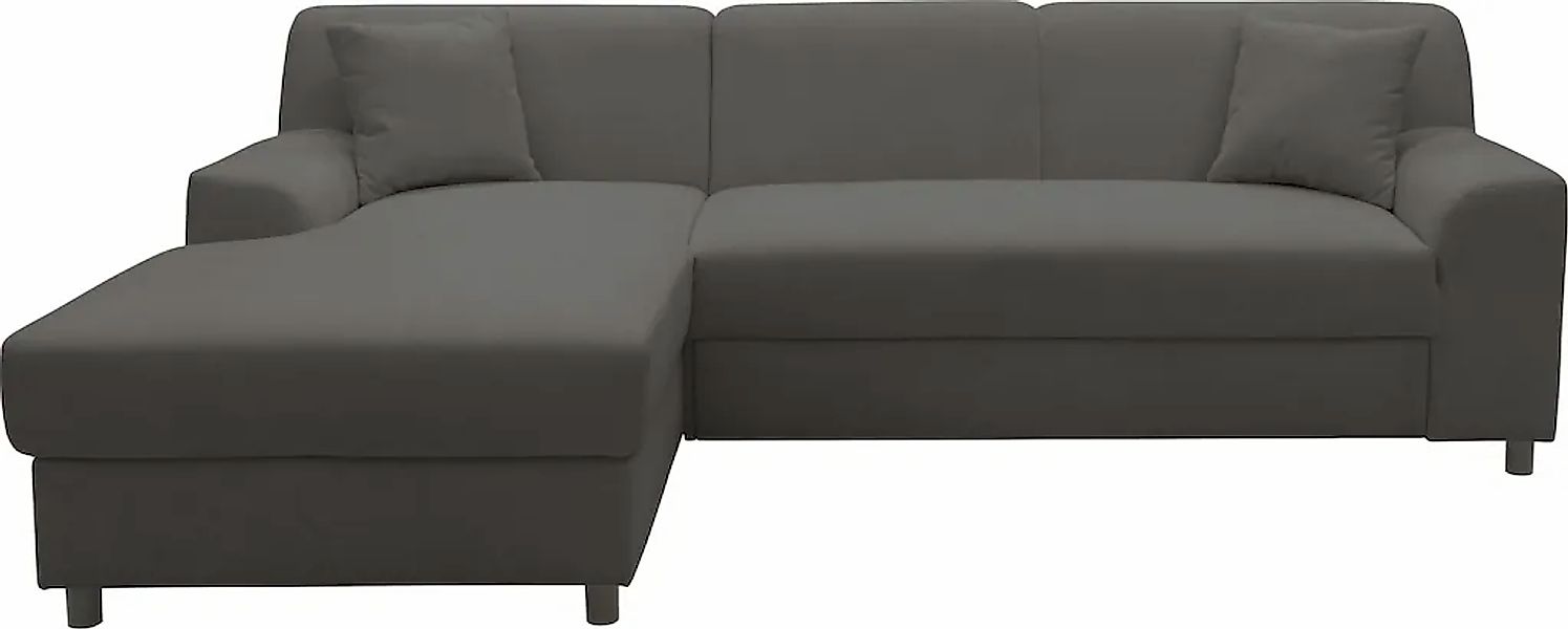 DOMO collection Ecksofa "Turah 2, Cord oder Luxus-Microfaser, mit Federkern günstig online kaufen