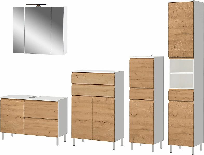 GERMANIA Badmöbel-Set "Torrance" 5 Stk. tlg. günstig online kaufen