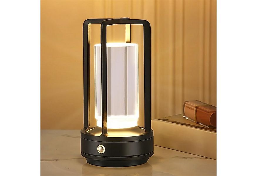 autolock Außen-Tischleuchte Tragbare Metall-Tischlampe für innen/außen, wie günstig online kaufen