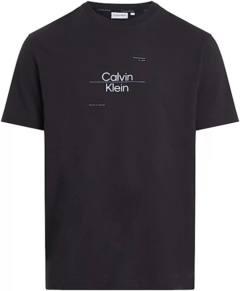 Calvin Klein Big&Tall T-Shirt "BT-OPTIC LINE LOGO T-SHIRT", Große Größen günstig online kaufen