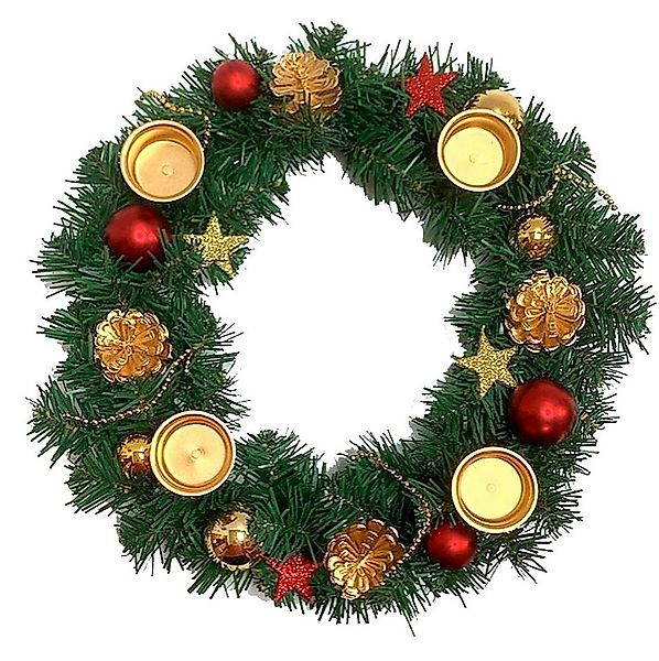 Gravidus Adventskranz Adventskranz Ø35cm mit Kerzenhalter günstig online kaufen