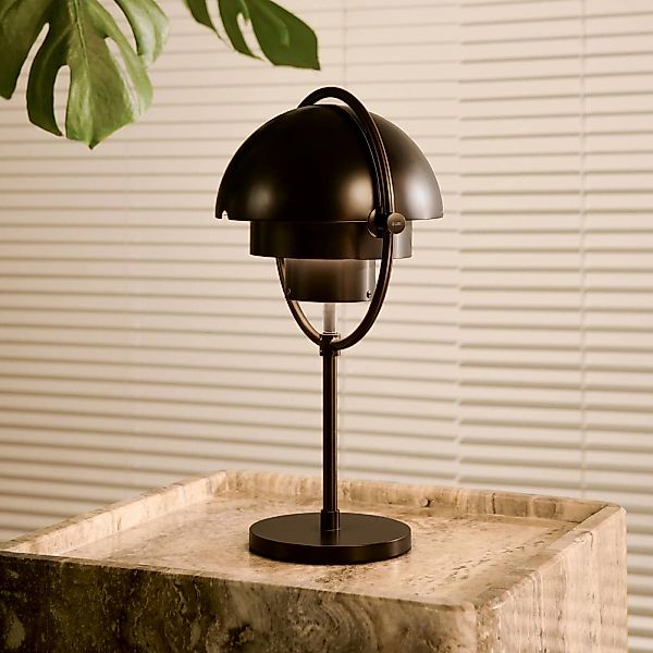Gubi Akku-Tischleuchte-Multi-Lite, schwarz Metall Höhe 30 cm günstig online kaufen