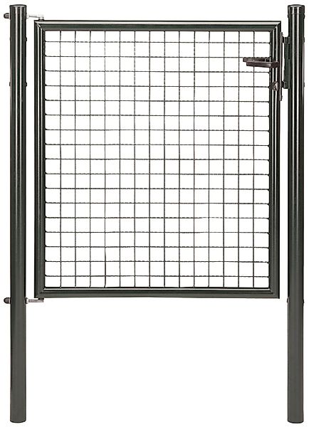 Einzeltor für Maschendraht- u. Fix-Clip Pro-Zaun Anthrazit-Met. 100 x 100 c günstig online kaufen