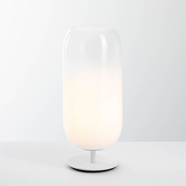Artemide Gople Mini Tischlampe, weiß/weiß günstig online kaufen