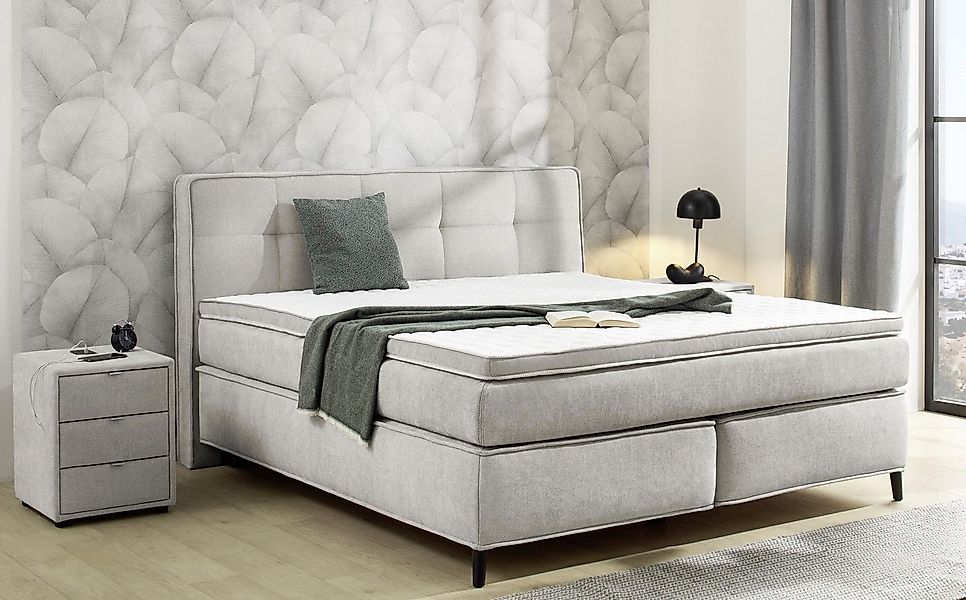 Jockenhöfer Gruppe Boxspringbett Capello, 7-Zonen-TTFK-Matratze, KS-Topper, günstig online kaufen