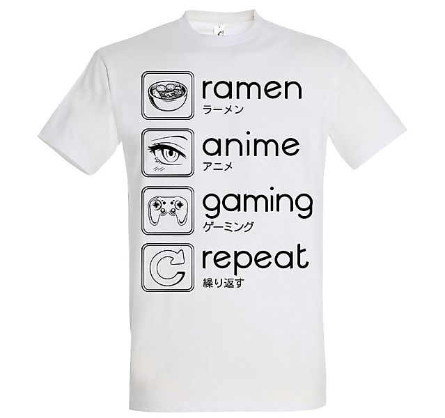 Youth Designz Print-Shirt Ramen Anime Gaming günstig online kaufen