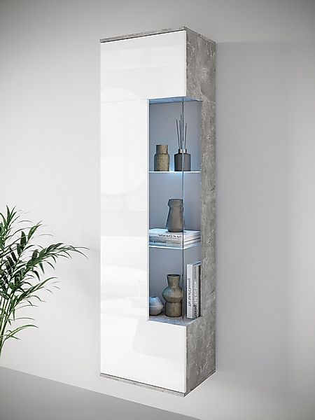 OTTO home Vitrine Kenia, stehend und hängend, Türanschlag wechselbar (1-St) günstig online kaufen