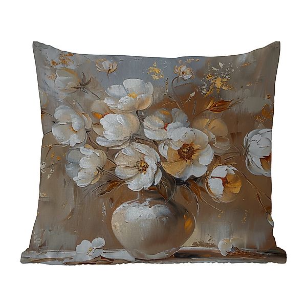 MuchoWow Dekokissen Vase - Blumen - günstig online kaufen