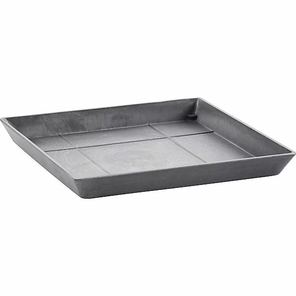 Ecopots Untersetzer Rotterdam Grau 28 x 28 cm günstig online kaufen