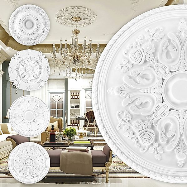 Grand Decor Wanddekoobjekt R107 (Stuckrosette aus günstig online kaufen