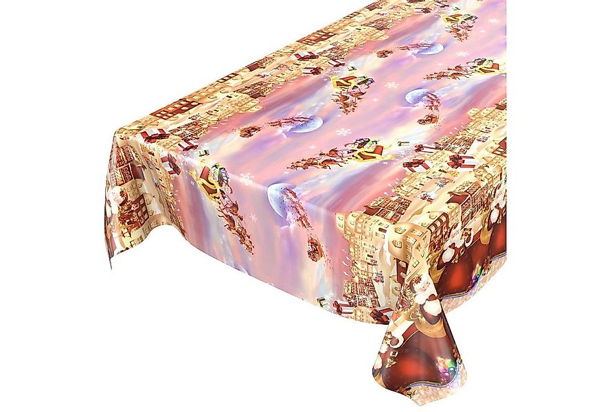 ANRO Tischdecke Wachstuchtischdecke Gartentischdecke Wachstischdecke (Einze günstig online kaufen