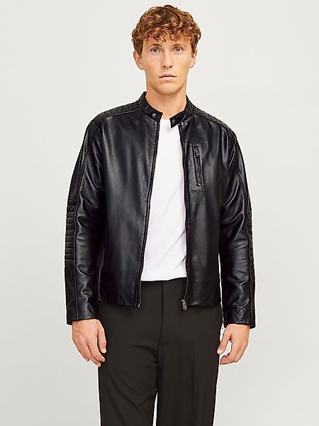 Jack & Jones Lederjacke JJELIAM LAMB günstig online kaufen