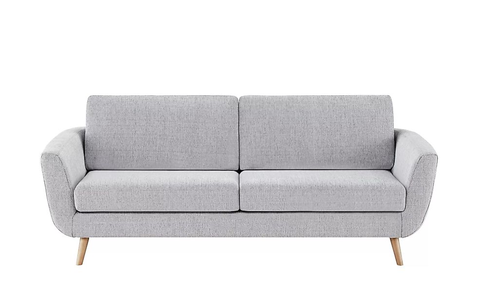 SOHO Sofa - grau - 217 cm - 85 cm - 93 cm - Polstermöbel > Sofas > 3-Sitzer günstig online kaufen