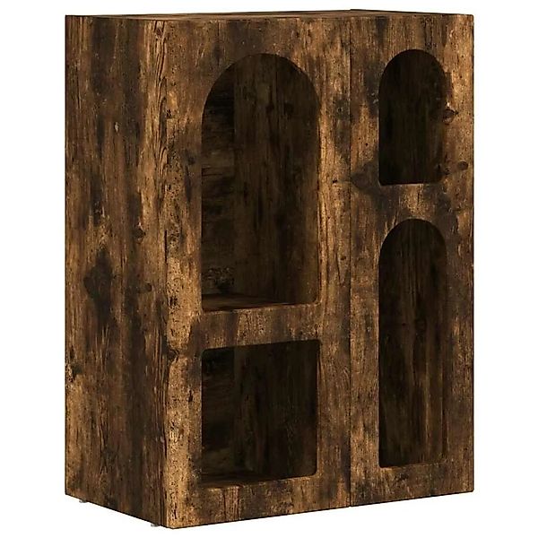 vidaXL Sideboard Geräucherte Eiche 59 x 35 x 80,5 cm Holzwerkstoff 891319 günstig online kaufen