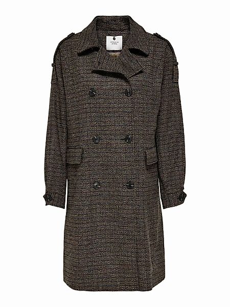 ONLY Wolle Mantel Damen Brown; Grey günstig online kaufen