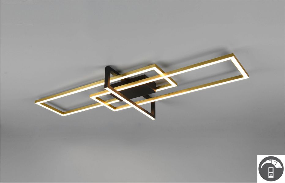 my home LED Deckenleuchte »Alica« LED-Modul 1 Stk. Warmweiß Deckenlampe mit günstig online kaufen