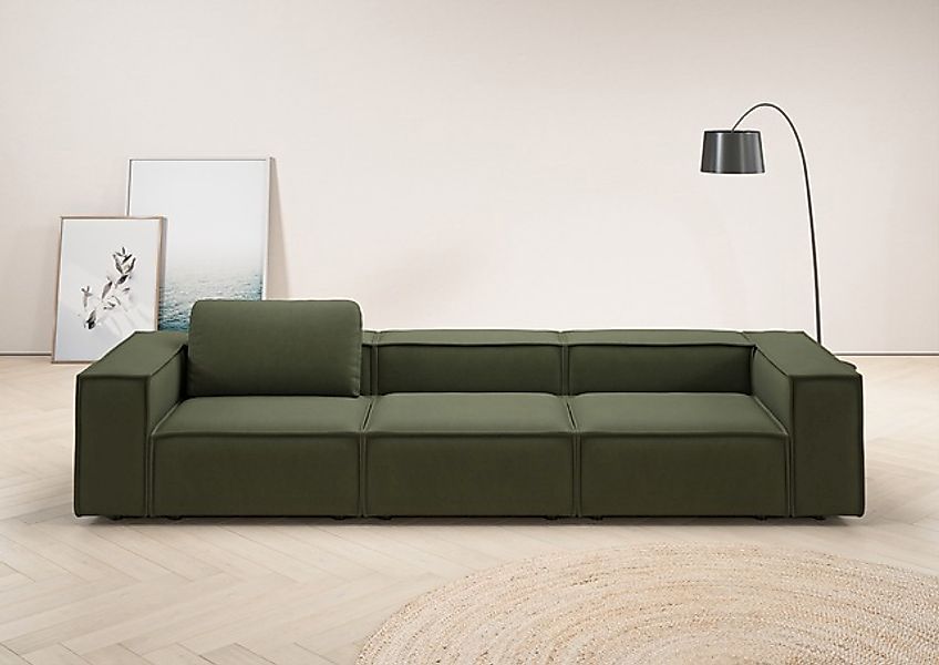PLACES OF STYLE 3,5-Sitzer »Watertown, modernes Big-Sofa XXL, 336 cm Breite günstig online kaufen