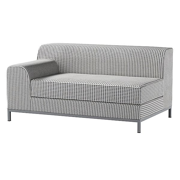Bezug für Kramfors 2-Sitzer Sofa, Lehne links, schwarz-beige, Bezug für Kra günstig online kaufen
