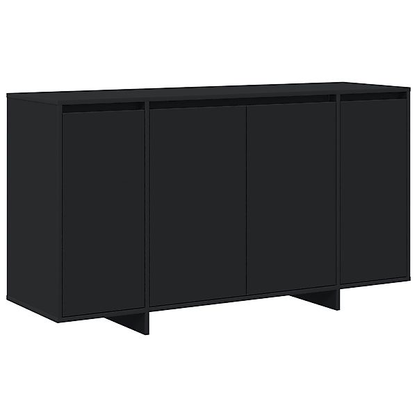 vidaXL Sideboard Schwarzes Sideboard Holzwerkstoff 135 günstig online kaufen