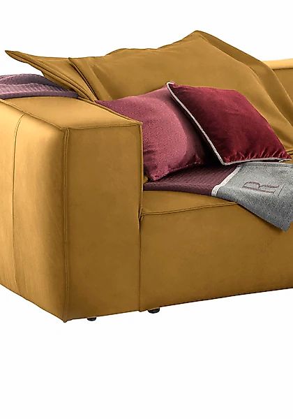 W.SCHILLIG Sofakissen "around-the-block", Dekokissen mit Flatterbiese günstig online kaufen