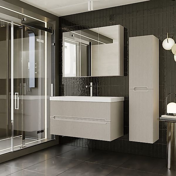 Karen Badmöbel-Set Badmöbel Set Bella, (Komplett-Set, günstig online kaufen