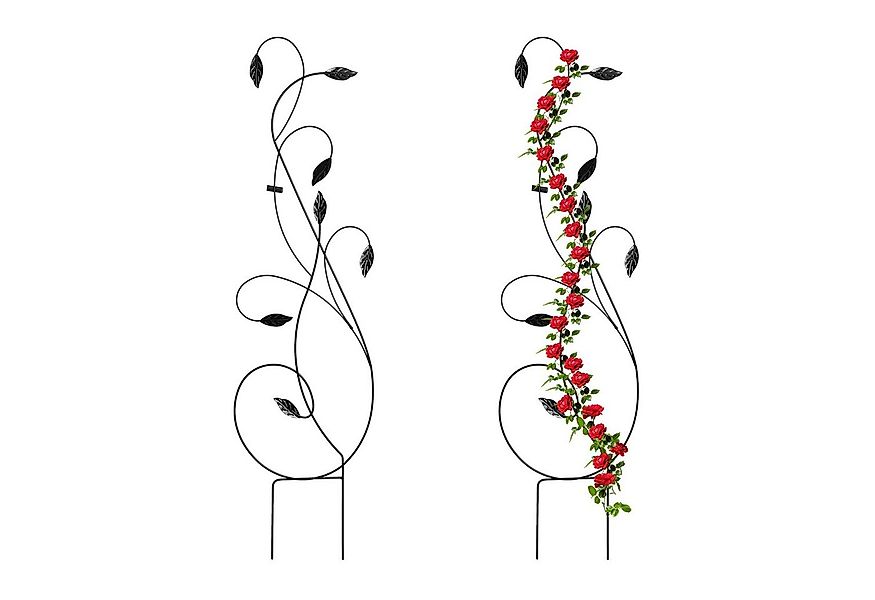 relaxdays Rankgitter Metall 2er Set günstig online kaufen