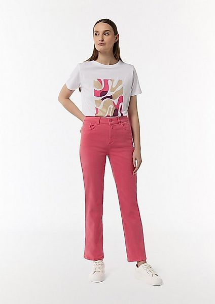 comma Chinos Hose Slim: Hose mit Flared Leg günstig online kaufen