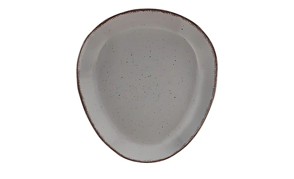 Peill+Putzler Dessertteller dreieckig 23 cm  Siena ¦ grau ¦ Steinzeug/Stein günstig online kaufen