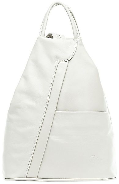 Caspar Cityrucksack 2in1 sportliche Leder Schultertasche - SIGNATURE LINE - günstig online kaufen