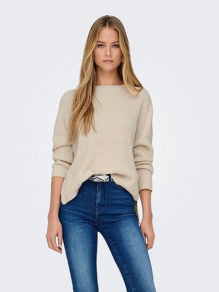 ONLY Rundhalspullover ONLLUNA LS O-NECK PULLOVER günstig online kaufen