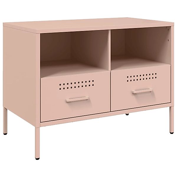 VidaXL TV-Schrank Rosa 68x39x50,5 cm Kaltgewalzter Stahl günstig online kaufen