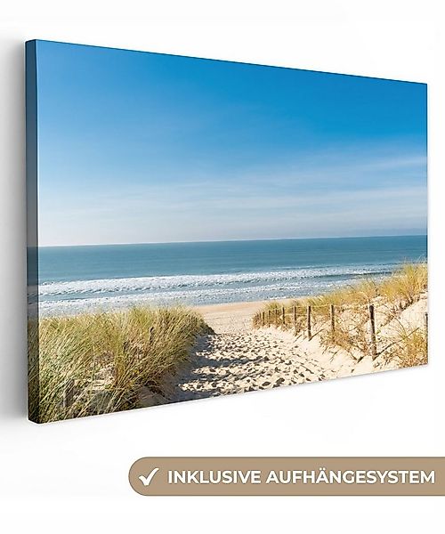 OneMillionCanvasses® Leinwandbild Strand - Meer - Düne - Sand - Sommer, Fot günstig online kaufen