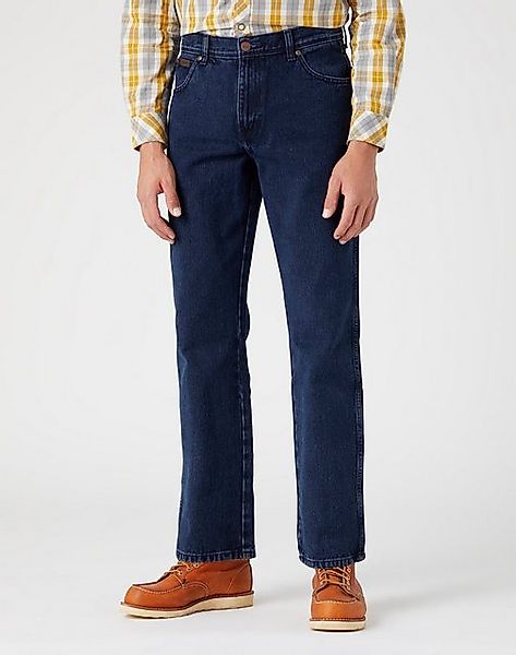 Wrangler Regular-fit-Jeans Hose Wrangler Texas coalblue stone, G 32, L 34, günstig online kaufen