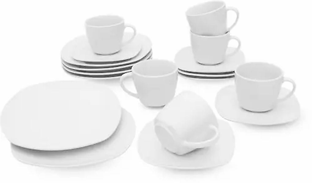 Retsch Arzberg Kaffeeservice »Geschirr-Set, Service Fino«, (Set, 18 tlg.), günstig online kaufen