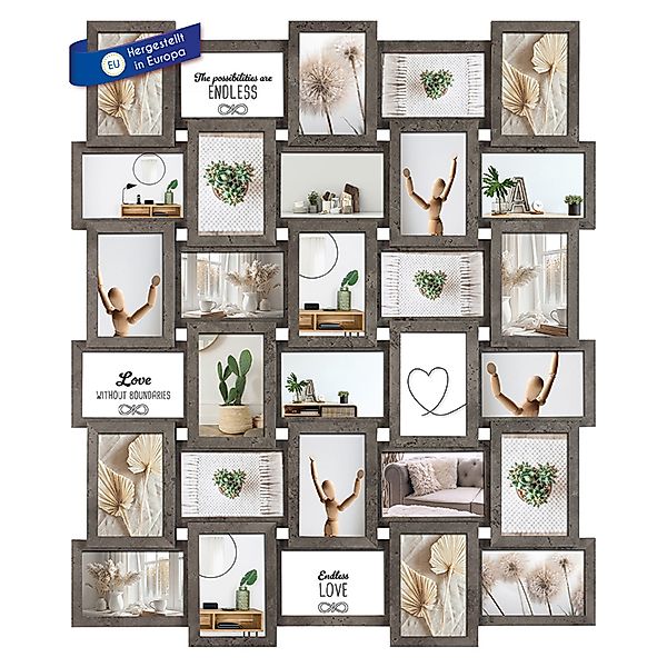 Wackadoo Living Bilderrahmen Collage NaturGalerie aus günstig online kaufen