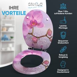 Sanilo WC-Sitz Blooming, mit Absenkautomatik, hochwertig günstig online kaufen