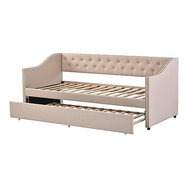 Gotagee Polsterbett Polsterbett Kinderbett 90x200 Schlafsofa Ausziehbares B günstig online kaufen