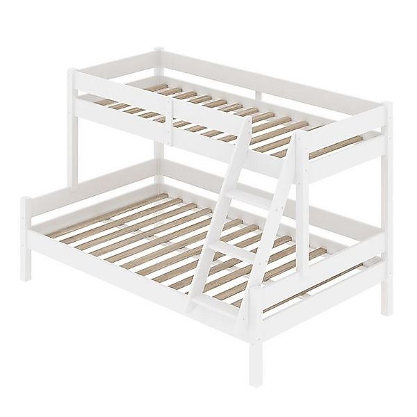 VitaliSpa® Etagenbett Everest, Weiß, 120x200 / 80x200 cm günstig online kaufen