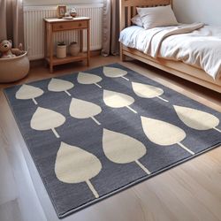 HANSE Home Kinderteppich "Lovely Leaves" rechteckig 8 mm Höhe Spielteppich, günstig online kaufen