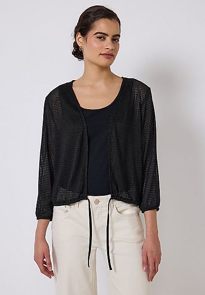 STREET ONE STUDIO Cardigan mit Tunnelzugbändchen im Bund günstig online kaufen