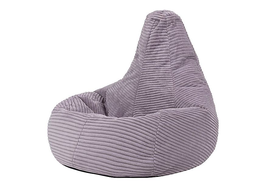 icon Sitzsack Kinder Sessel aus Cord Flauschig „Dalton", 69x59x65cm, Made i günstig online kaufen