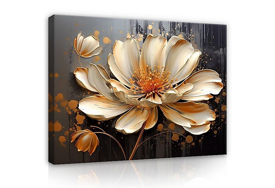 Wallarena Leinwandbild Abstrakt Modern Wandbilder Wand Deko XXL Leinwand Bi günstig online kaufen