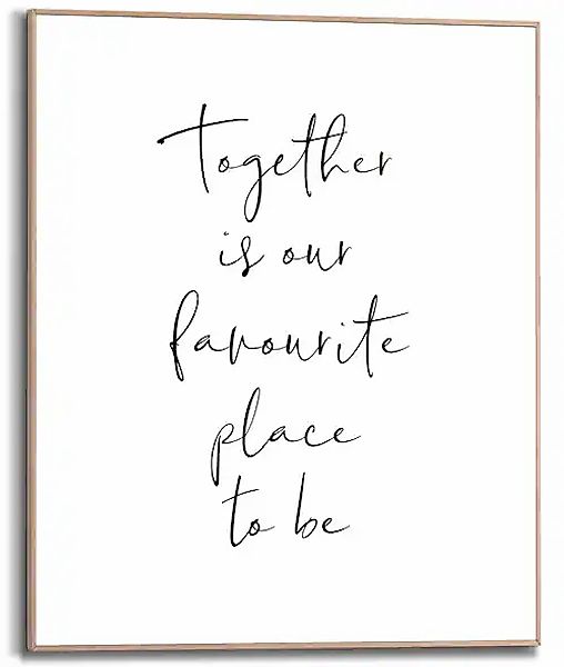 Reinders! Kunstdruck »Zusammen« günstig online kaufen