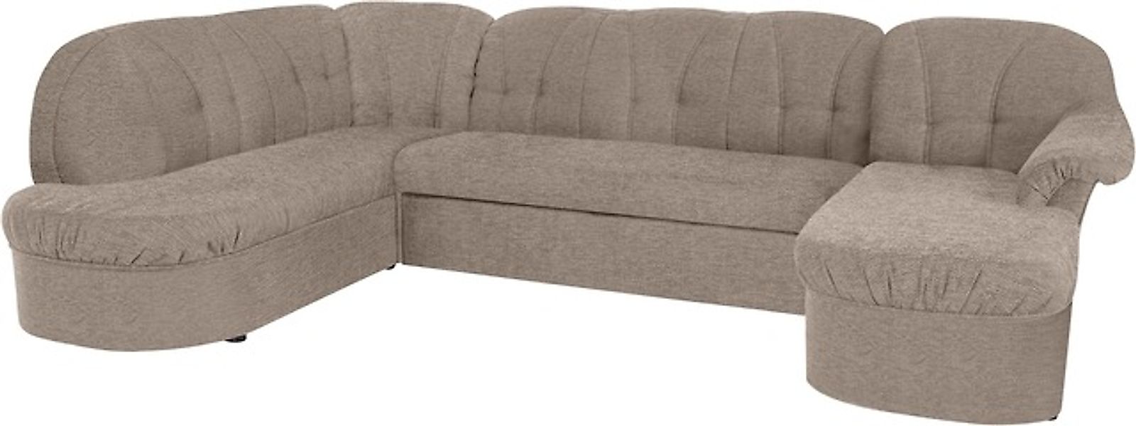 DOMO collection Wohnlandschaft »Pegnitz, zeitlos&modern, elegante Rückenste günstig online kaufen