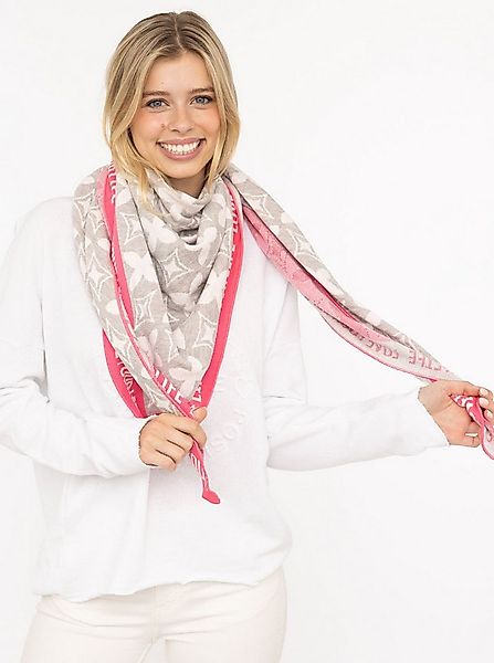 Zwillingsherz Dreieckstuch "Classy-ZH", Feinstrick, klassisches Muster, pos günstig online kaufen