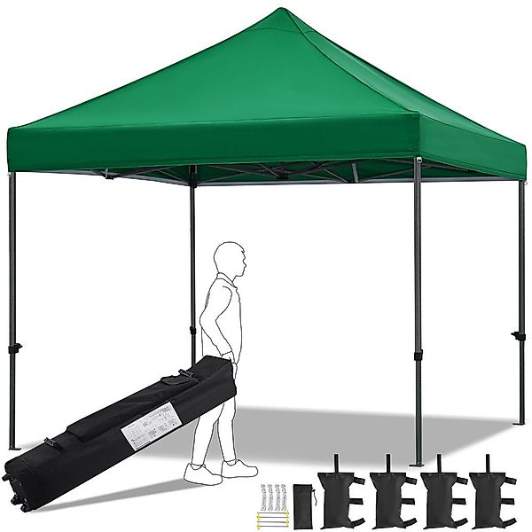 Yaheetech Faltpavillon 3x3m, Pavillon inkl. Tasche günstig online kaufen